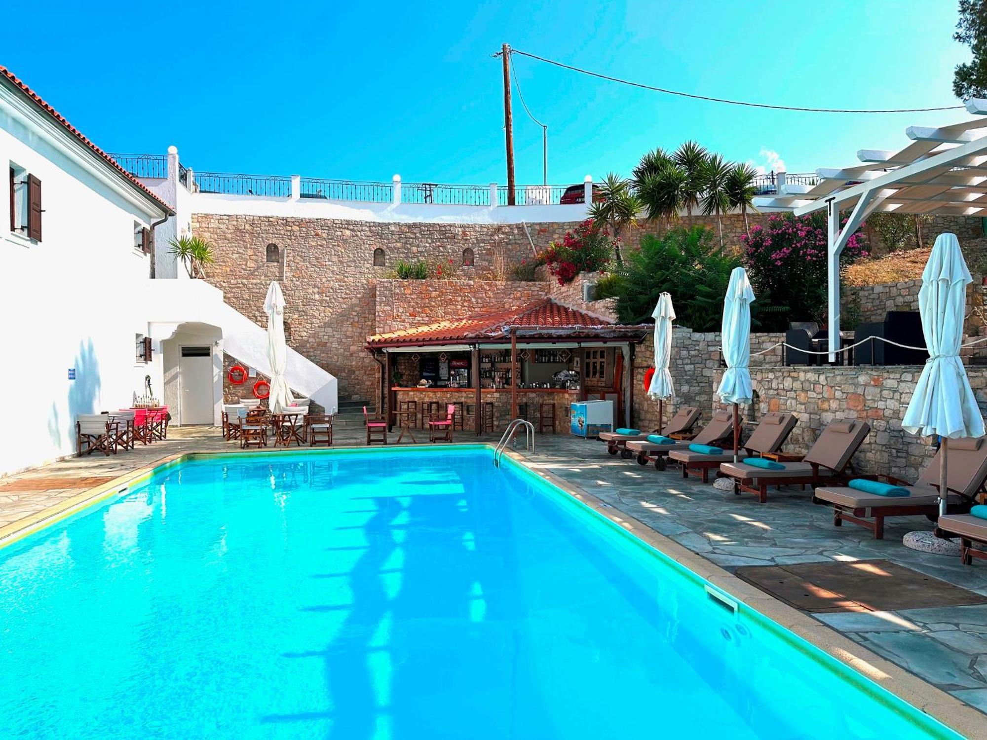 Yalis Hotel Votsi  المظهر الخارجي الصورة